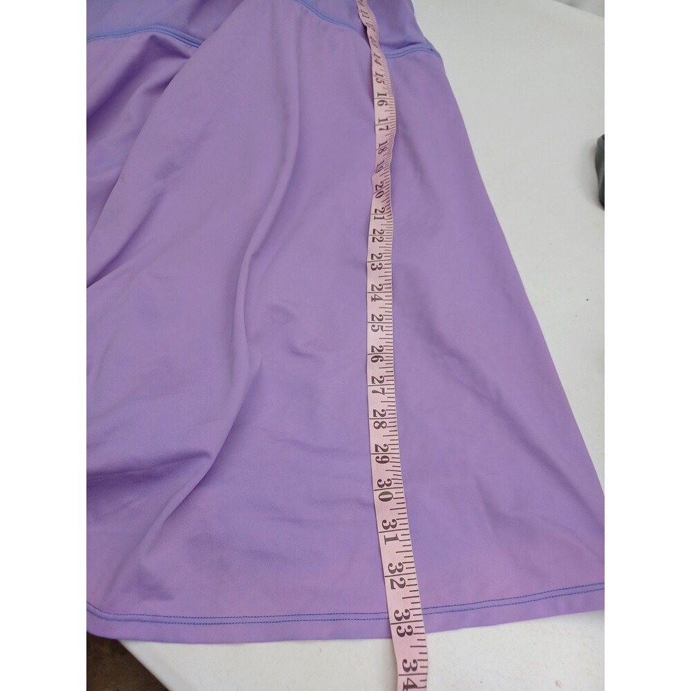 Swimsuits For All Purple Swimsuit Dress Sz 22 Ombre Eyelet Padded - Picture 6 of 11